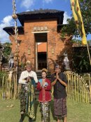 クランビタンのBagus王様とICA代表 クランビタンのBagus王様とICA代表