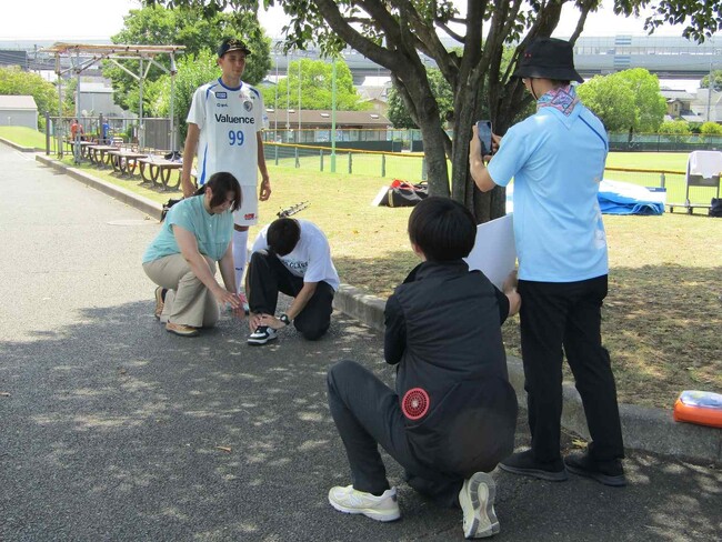 南葛ＳＣ×消防署の異色コラボ！ 救急啓発動画を公開
