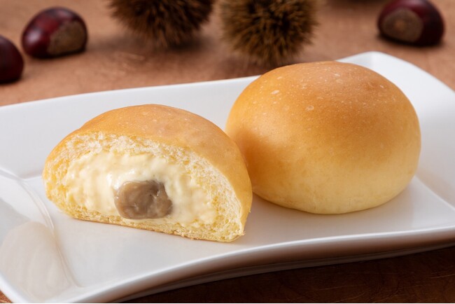 ファミリーマート限定「冷やして食べる とろけるくりーむパン 和栗」9月9日（火）に発売、昨年好評の栗フレーバーが再登場