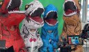 さくらいとさんが恐竜に…