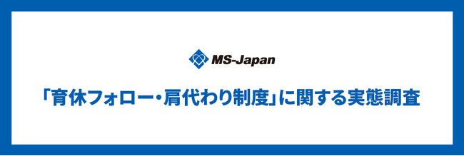 MS-Japanが「育休社員の肩代わり手当・制度」を調査。管理部門・士業の77.6％が業務代替に課題を感じる一方、制度・対応ありの企業は35.3％