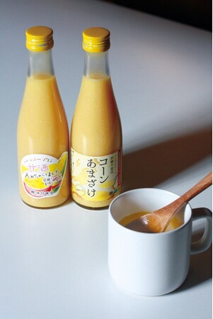 【大学生と峰村醸造がコラボ！】甘酒の新しい可能性を追求した「コーンあまざけ」が新発売