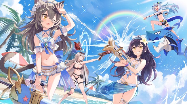 美少女系RPG『アビスディア』初の夏アップデートを実施！ 期間限定イベント「ぷにぷに秘密のサマーデザート」開催＆限定クエストおよび新規ストーリーを追加
