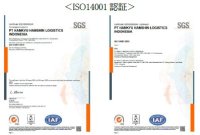 インドネシア法人で環境マネジメントシステムの国際規格「ISO14001」認証を取得