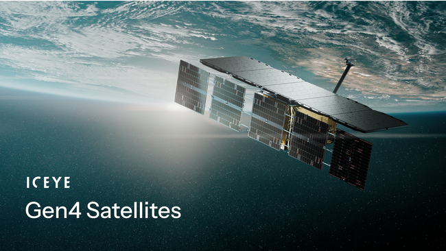 世界最大級の小型SAR衛星コンステレーションで防衛・防災を支援する「ICEYE」、第4世代小型SAR衛星「Gen4」の商用運用を開始
