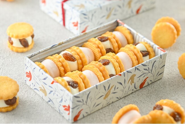 【Buttery】秋限定！アップルシナモン＆ラムレーズンが贅沢に香る「バターサンド」9月12日より新発売