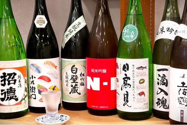 食欲の秋を彩る全国の銘酒が20種以上！『秋の日本酒フェア』開催！　【すし酒場 にほんいち 本町店】
