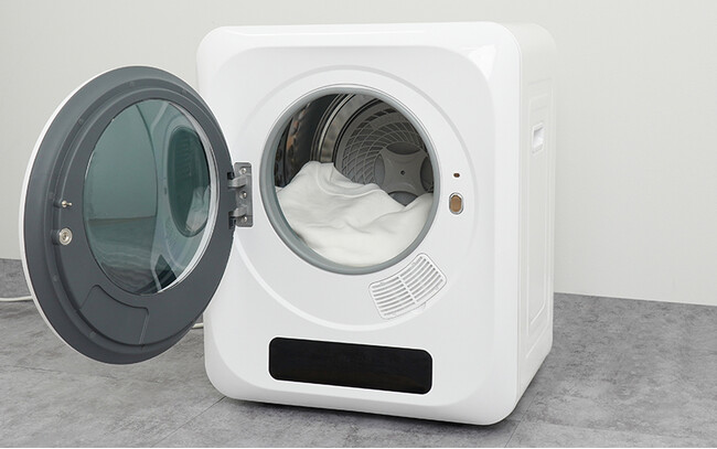 衣類だけじゃなく靴乾燥まで　汎用性の高い工事不要のドラム式乾燥機『靴乾燥もできるドラム式衣類乾燥機 3kg』を発売