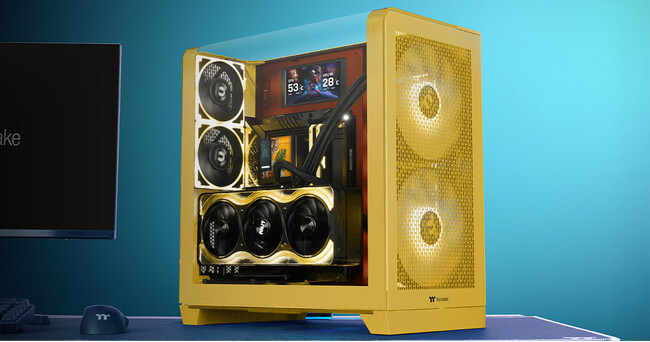 Thermaltake社製ミドルタワー型PCケース「View 390 Air」シリーズ、PWMファン「CT200 ARGB Sync」シリーズを発表
