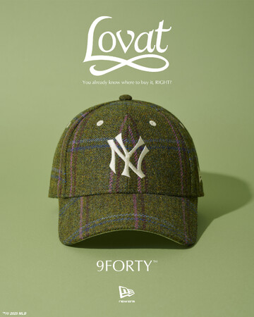 ストリートに品を。NEW ERA(R) THE STAND別注コレクションが２か月連続リリース。老舗ファブリック「LOVAT」、「Joshua Ellis」を起用