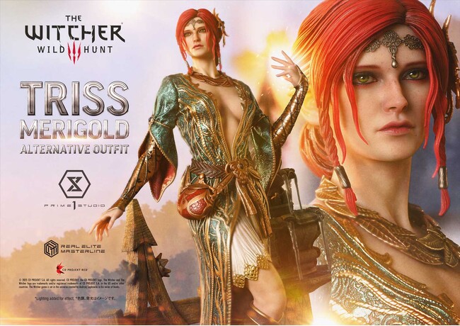 『ウィッチャー3 ワイルドハント』より、「トリス」をDLCの衣装姿で立体化