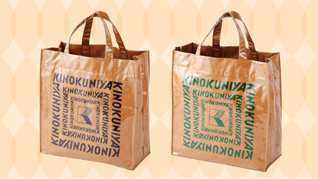 【紀ノ国屋】まるで紙袋!?クラフト紙風「ビニールトート」が新登場!