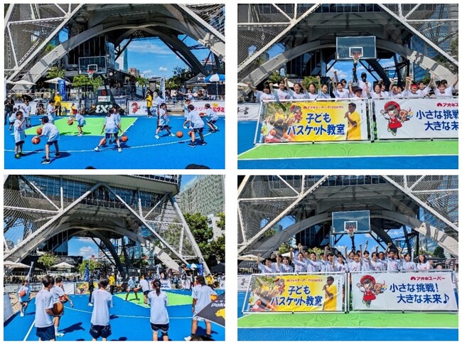 小さな挑戦！大きな未来♪愛知県出身の『馬瓜エブリン選手』が教える『第３回子どもバスケット教室』を開催
