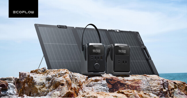 EcoFlow、持ち歩きながら使えるポータブル電源「TRAILシリーズ」および両面受光型の軽量ソーラーパネルを発表