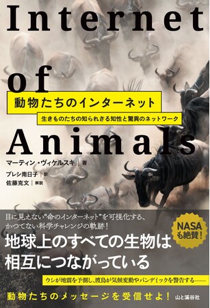 「動物たちが地球の変化を語りはじめた──」目に見えない“命のインターネット”を可視化する、かつてない科学読み物『動物たちのインターネット』発売