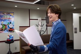 DAIGOさんアフレコの様子 DAIGOさんアフレコの様子