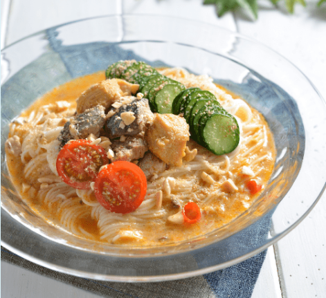 いなば食品 夏を乗り切る冷たいカレー×麺!新作レシピを公開