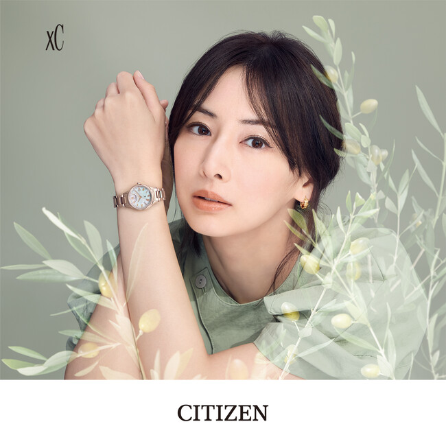 北川景子さんが初めてデザインを監修した『シチズン クロスシー』の限定モデル