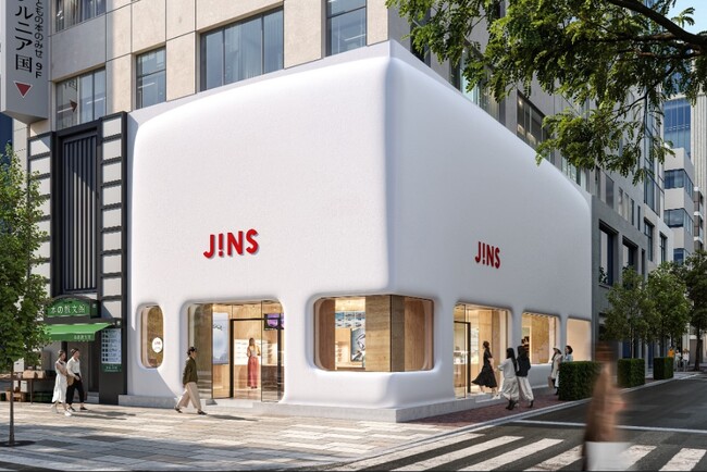 銀座から世界へ―JINS初のグローバル旗艦店「JINS銀座店」2026年春オープン
