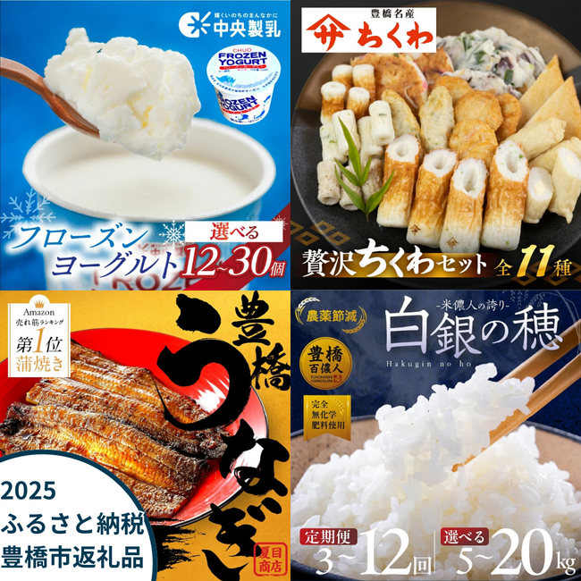 【豊橋ふるさと納税】ポイント制度終了直前で前年同月比も約8.4倍に!令和7年度の人気返礼品6選も