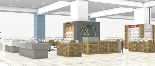 「グリーン コスメティック ガーデン 水戸京成店」にて、2025年9月25日（木）よりアテニア製品の販売を開始