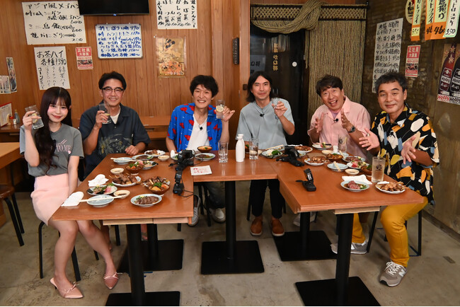 今年4月以来の全国ネット放送！千原ジュニアが豪華ゲストとお酒を酌み交わし深堀りトーク。ダチョウ俱楽部の名ギャグ誕生秘話にジュニアも感心？『千原ジュニアのへべレケＳＰ』