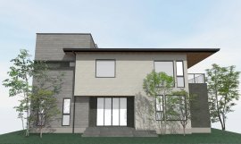 「自然と共に、心地よく暮らす」がテーマのモデルハウス 「自然と共に、心地よく暮らす」がテーマのモデルハウス