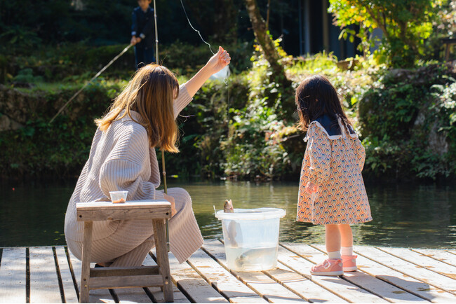 愛知県岡崎市　『ニジマス釣り』今シーズンの営業が9月29日（月）よりスタート。【ウッドデザインパーク岡崎】