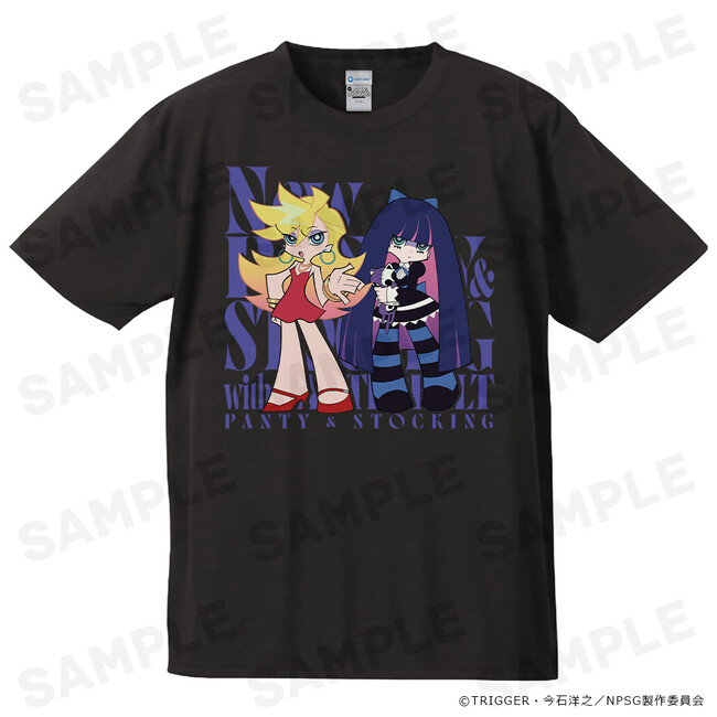 TVアニメ「New PANTY ＆ STOCKING with GARTERBELT」Tシャツの受注を開始しました！