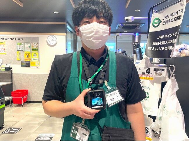 エイト・シーズ株式会社、トラブルを未然に防ぐ小型カメラ【MM beans(R)】を株式会社ワイズマートに導入