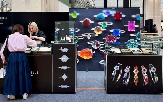 【PARCELLE JEWELRY】大丸札幌店で POP UP SHOP を開催