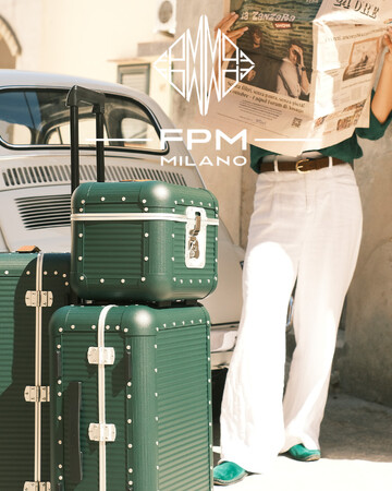 【 FPM Milano、新色MOSS GREENを発売 】―都会と自然を調和させるラグジュアリーな旅の相棒―2025年9月24日(水)より販売スタート