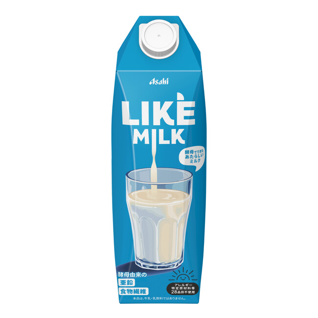 酵母由来の非動物性ミルク『LIKE MILK(ライクミルク) 1000ml』9月24日発売