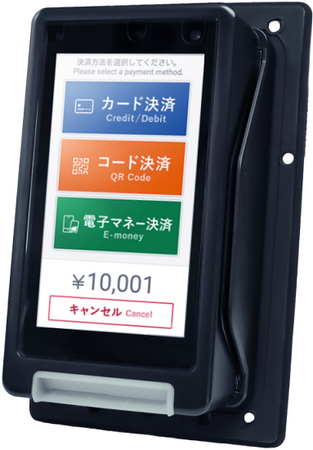 自動精算機・自動販売機向けマルチ決済端末「salo-01」稼働台数１万台を突破！精算機との連携実績は140機種以上