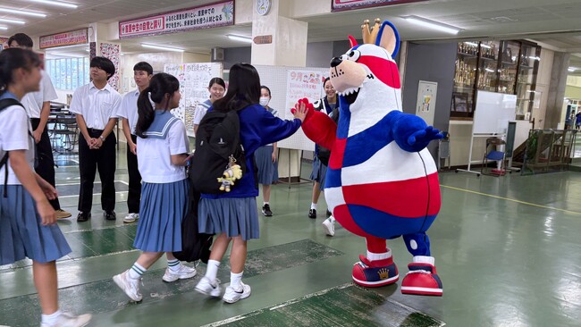 ゴーディーによるあいさつ運動(2025年8・9月)実施のご報告