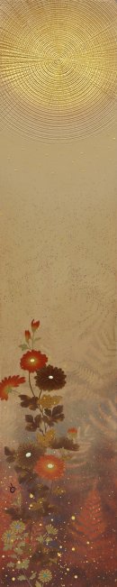 「彼方の光(菊)」W18×D26×H90.2cm