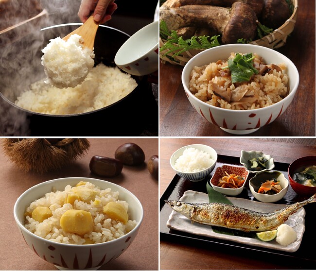 【9月26日新米入荷　新潟県長岡産】『大かまど飯 寅福』のお替り自由の炊き立てご飯を*松茸・栗・秋刀魚など秋の実りと共にお腹いっぱい召し上がれ！！