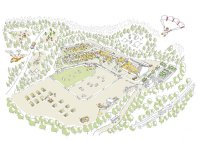木曽地域の廃校2校を活用し、合板製造・内装材加工工場を新設