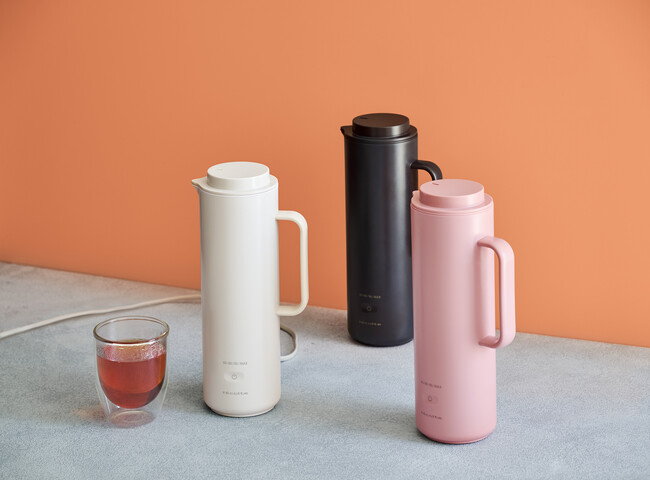 自分専用の”もう1台”　レコルト［スマートケトル スリム］を新発売