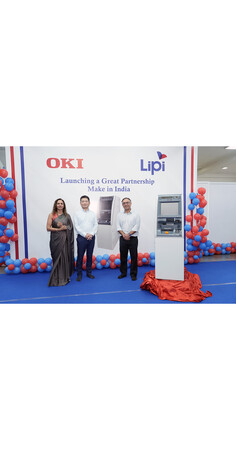 OKI、Lipi Data Systems Ltd.と提携し、インド国内ATMの現地生産を開始
