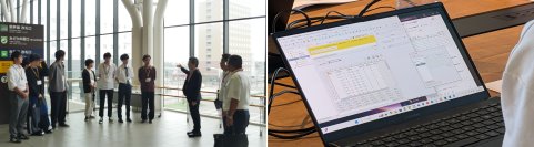 学生インターンシップ実施レポート　はこだて未来大・北海道情報大　AIで駅前を活性化するDXに挑戦！