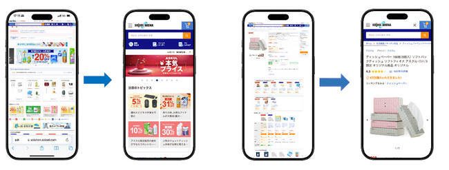 アスクル、「ソロエルアリーナ」サイトのスマートフォン対応を実施