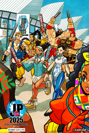 「ストリートファイターリーグ: Pro-JP 2025 グランドファイナル」をイメージした、タケウチリョースケ氏描き下ろし特別イラストを公開！