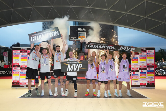 PLAYOFFSの優勝は、男子BRISBANE 3X3.EXE（初/オーストラリア）・女子CT TIGERS.EXE（初/タイ）！