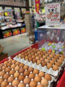 ゴルフボールですくい取り・たまご