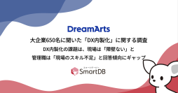 【大企業650名に聞いた「DX内製化」に関する調査】
ITベンダーへDXの半分以上を委託している企業は約4割である一方、DX内製化への意欲は約8割と高い