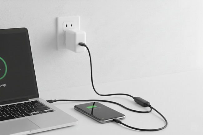1本で2台同時充電!100W対応の2in1 USB-CケーブルがHIDISCから登場
