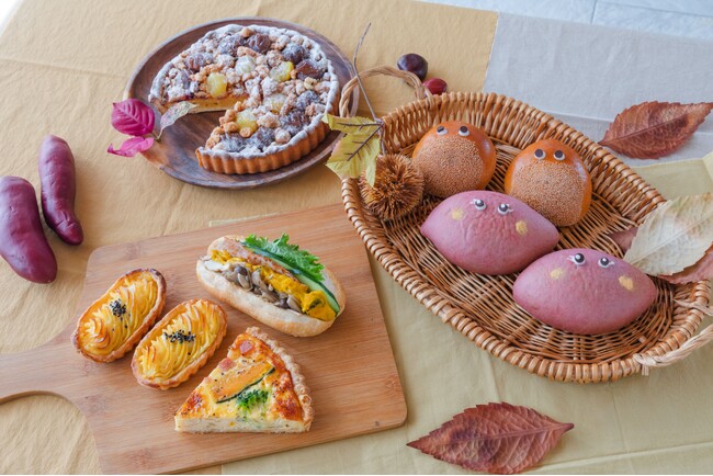 さつまいも・栗・かぼちゃを贅沢に味わう秋。