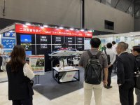 「第4回ドローンサミット」に出展し、自動航行産業用無人ヘリコプター（FAZER R G2）を活用した「防災・減災」の取り組みを訴求