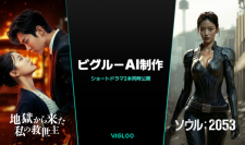 韓国発グローバルショートドラマプラットフォーム「Vigloo」にて初の”全編をAIで制作した作品”が配信開始